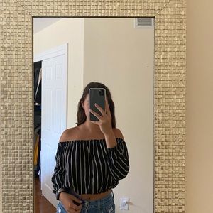 Brandy Melville Off the Shoulder top